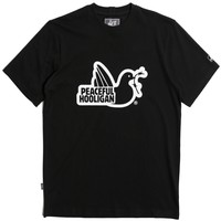 Peaceful Hooligan Outline t-shirt Black