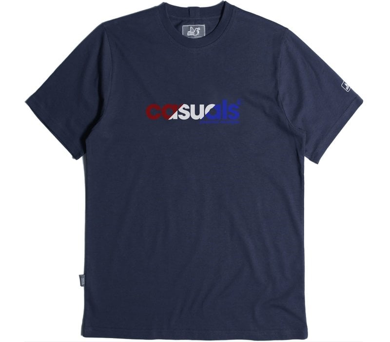 Peaceful Hooligan Casuals RWB t-shirt Navy