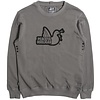 Peaceful Hooligan Peaceful Hooligan Outline sweatshirt Pewter Grey