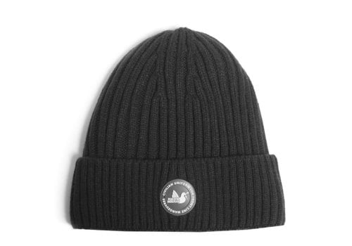 Peaceful Hooligan Peaceful Hooligan Civil knit beanie hat Black