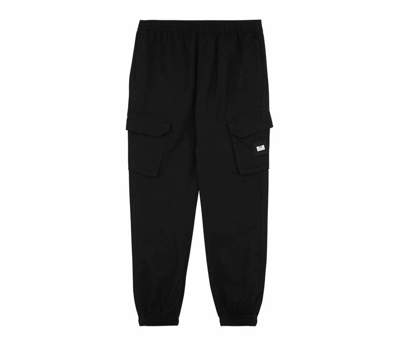 Weekend Offender Pianemo cotton ripstop cargo pants Black