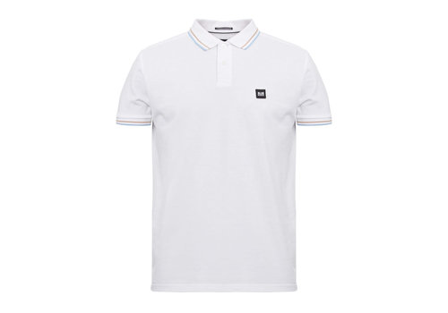Weekend Offender Weekend Offender Temple City tipped polo White