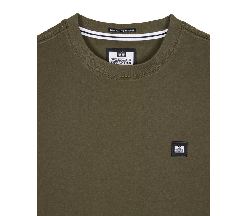 Weekend Offender Cannon Beach t-shirt Dark Green