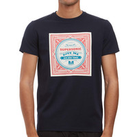 Weekend Offender Supersonic t-shirt Navy