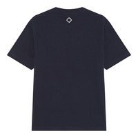 MA.STRUM block print logo tee Ink Navy