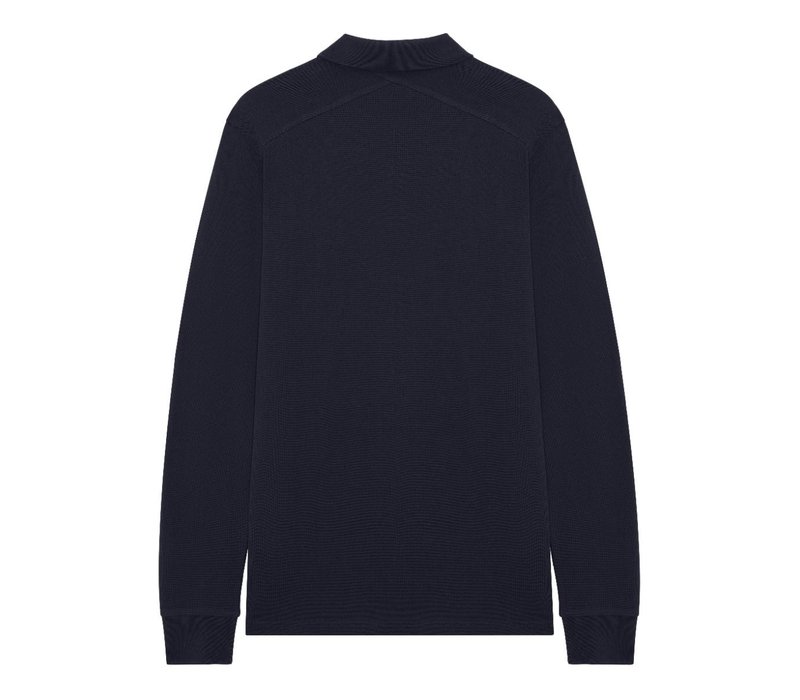 MA.STRUM LS pique polo Ink Navy