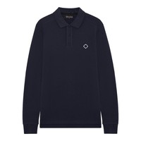 MA.STRUM LS pique polo Ink Navy