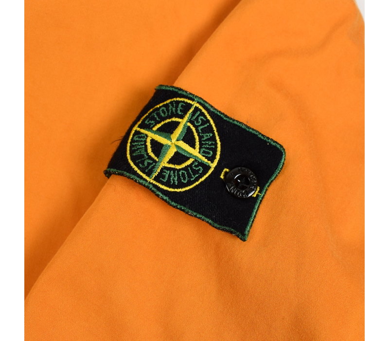 Stone Island orange reversible raso floccato green edge badge coat XL