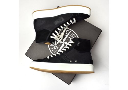 Stone Island Stone Island x Ecco black high top trainers 43