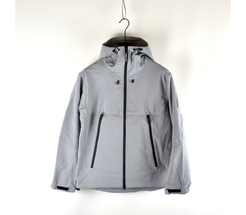 Marshall Artist hooded softshell jacket Platino Grey