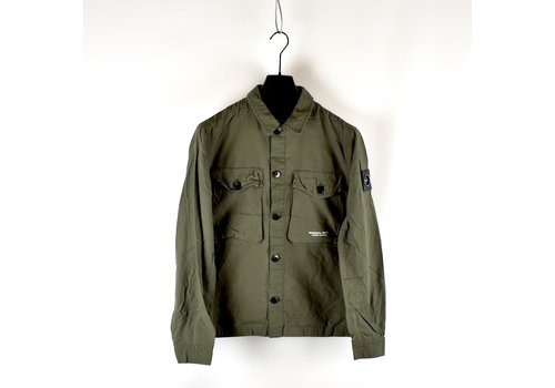 Marshall Artist Marshall Artist cotton ripstop overshirt Khaki Green