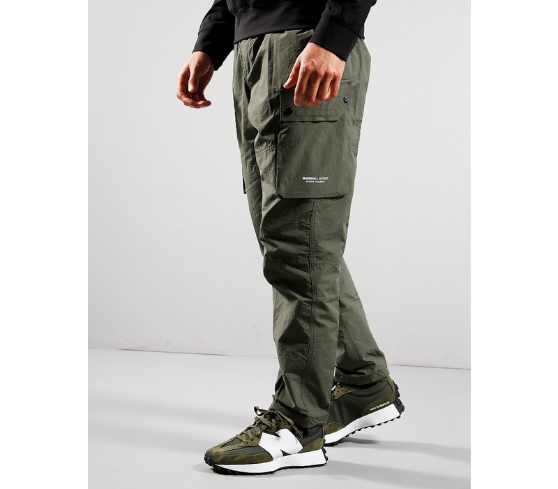 Marshall Artist cotton polyamide cargo pants Khaki Green