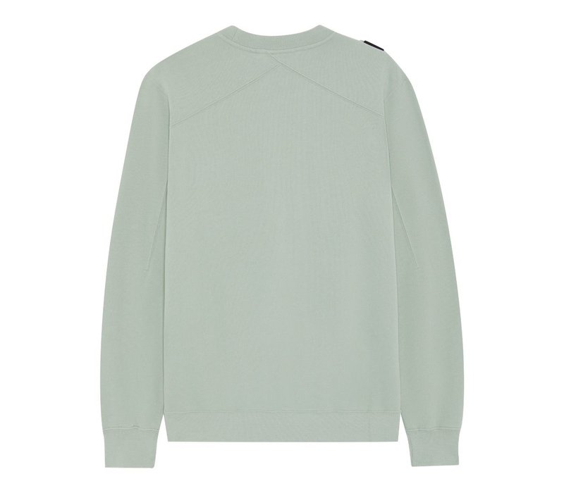 MA.STRUM core crew sweat Sea Green