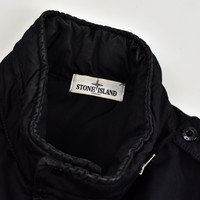 Stone Island black david-tc field jacket XL