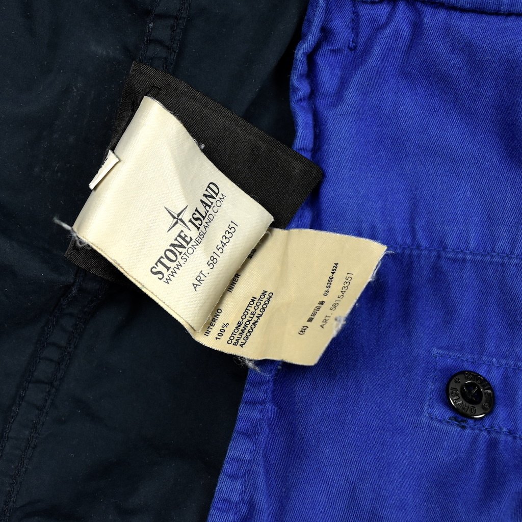 Stone Island navy david light-ovd field jacket XL - Archivio85