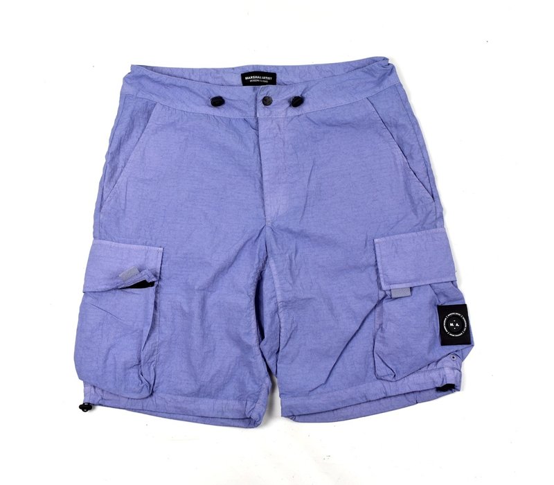 Marshall Artist garment dyed cargo short Lilac