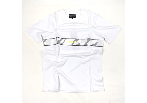 Marshall Artist Marshall Artist data flow cut & sew reflective ss t-shirt White