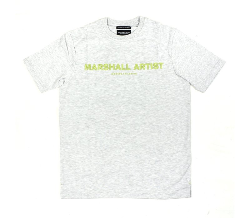 Marshall Artist non ath ss t-shirt Light Grey Marl