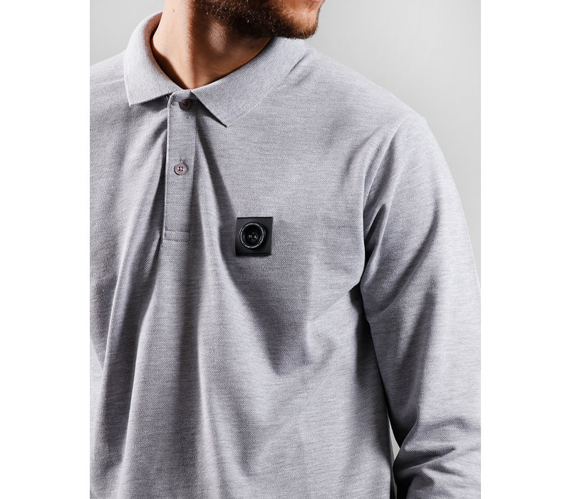 Marshall Artist siren ls polo Grey Marl