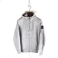 Marshall Artist siren full zip hooded sweatshirt Grey Marl