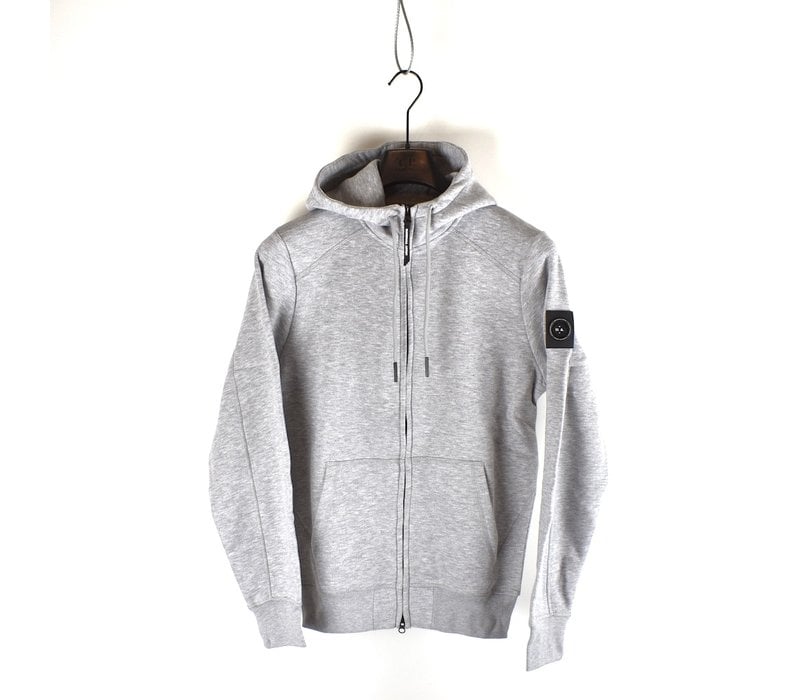 Marshall Artist siren full zip hooded sweatshirt Grey Marl