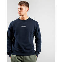 Marshall Artist siren crew sweat Navy