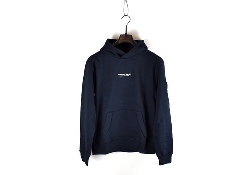 Marshall Artist Marshall Artist siren over the head hoodie sweatshirt Navy