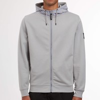 Weekend Offender Westman Ave full zip hooded sweatshirt Silverfox