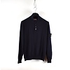 Stone Island Stone Island navy wool knit quarter neck sweatshirt XL