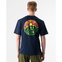 Hikerdelic original logo ss t-shirt Navy