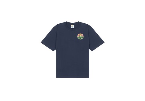 Hikerdelic Hikerdelic original logo ss t-shirt Navy