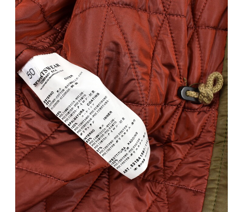 C.P. Company checkered goggle hood mille miglia jacket green 50