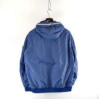 Stone Island blue garment dyed crinkle reps ny with primaloft jacket XL