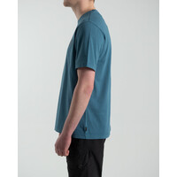 Left Hand ss logo tee t-shirt Mid Blue