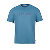 Left Hand Left Hand ss logo tee t-shirt Mid Blue