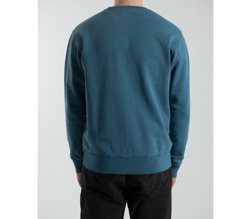 Left Hand core crew sweat Mid Blue