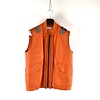 Stone Island Stone Island orange garment dyed dyneema x ecco leather reversible vest M