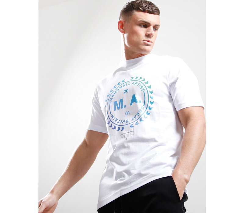 Marshall Artist ombre ss t-shirt White