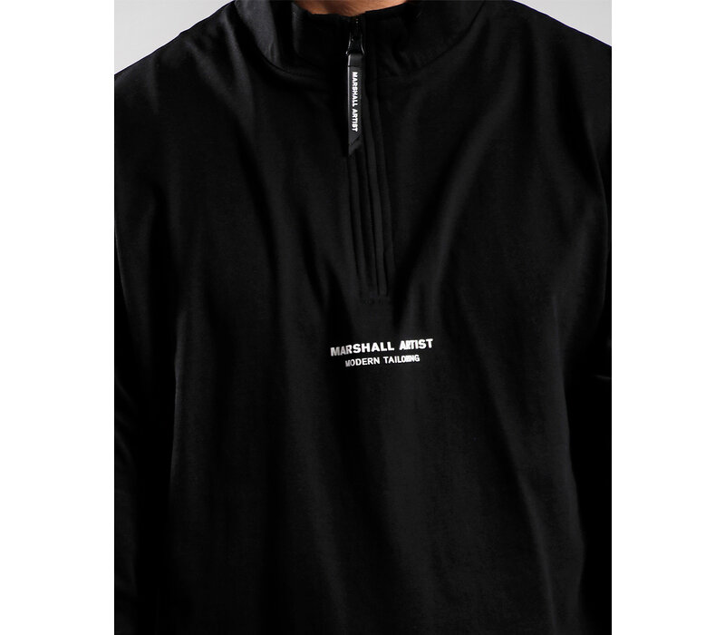 Marshall Artist injection 1/4 zip neck longsleeve Black