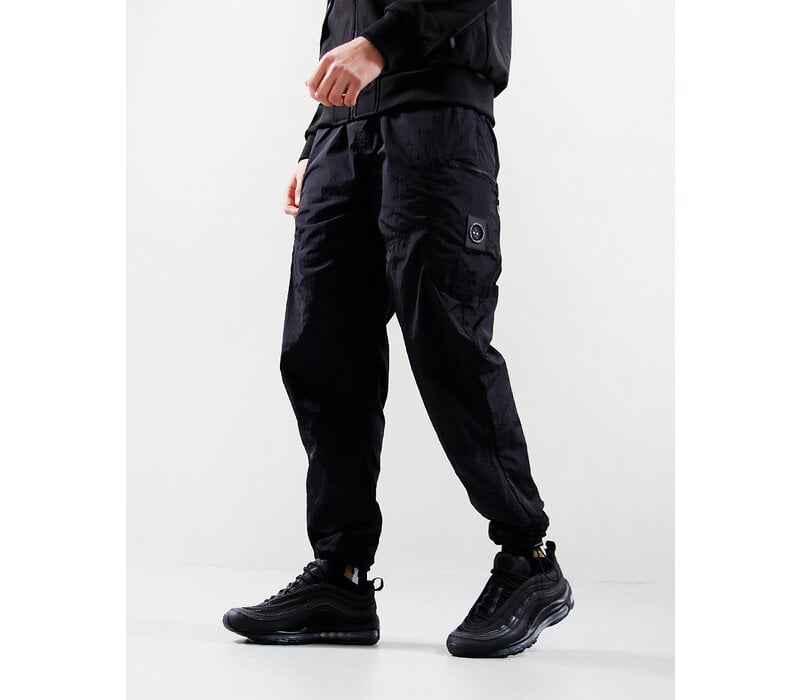 Marshall Artist krinkle nylon ripstop cargo pant Black