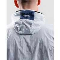 Marshall Artist Scudo krinkle nylon shell hooded jacket Dolphin Grey