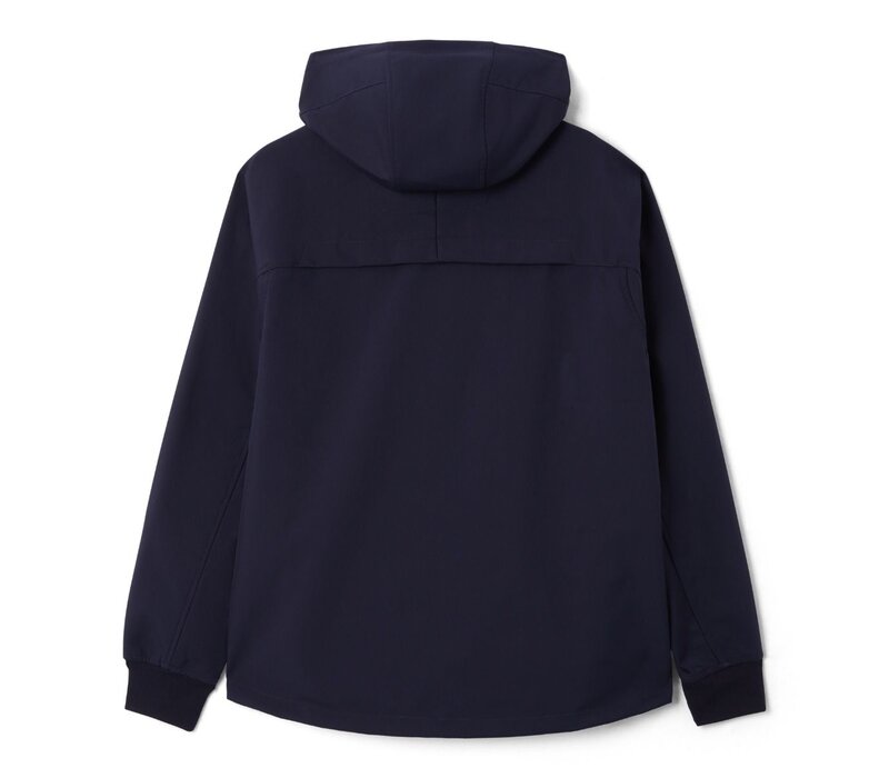 MA.STRUM full zip hooded softshell jacket Ink Navy