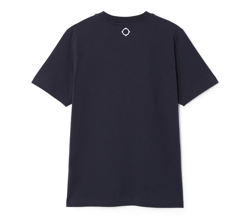 MA.STRUM chest print tee Ink Navy