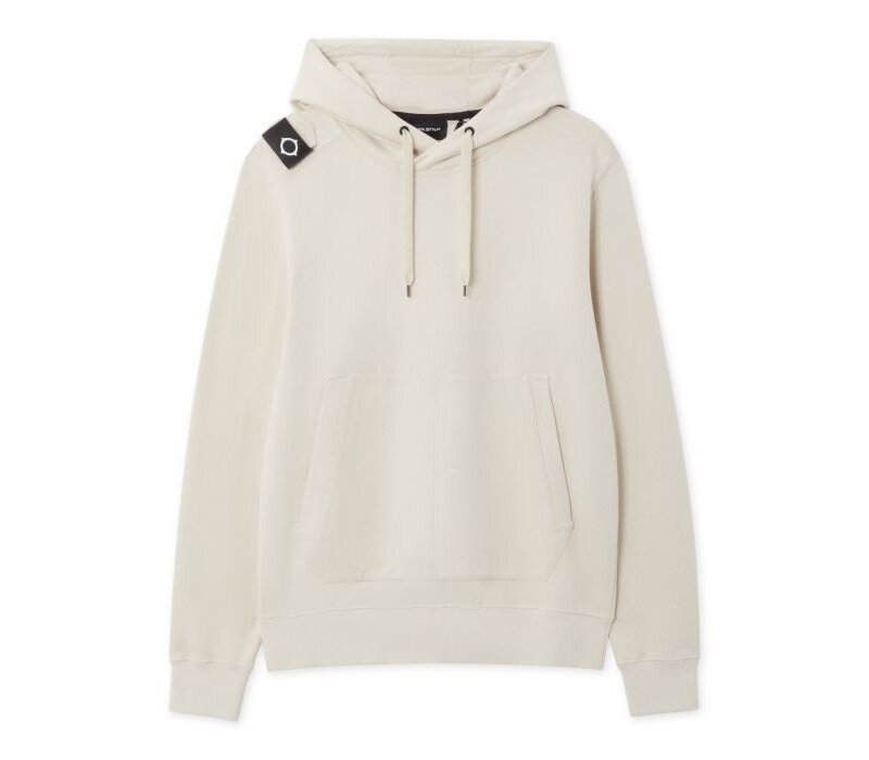 MA.STRUM core overhead hoody Aluminium Grey