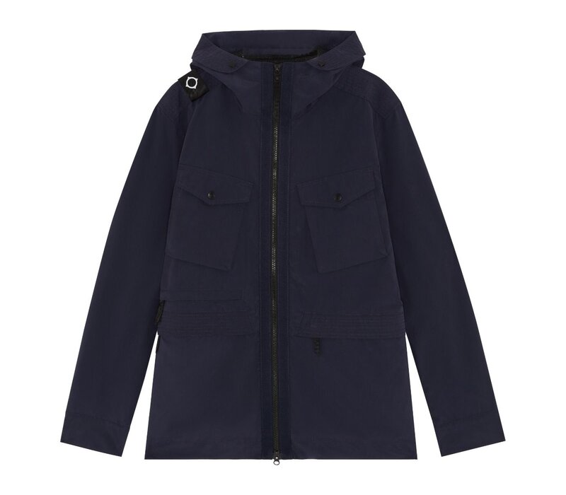 MA.STRUM hooded jacket Ink Navy