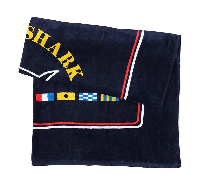 Paul & Shark cotton beach towel Navy