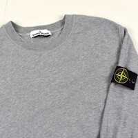 Stone Island grey cotton crew neck sweatshirt XL