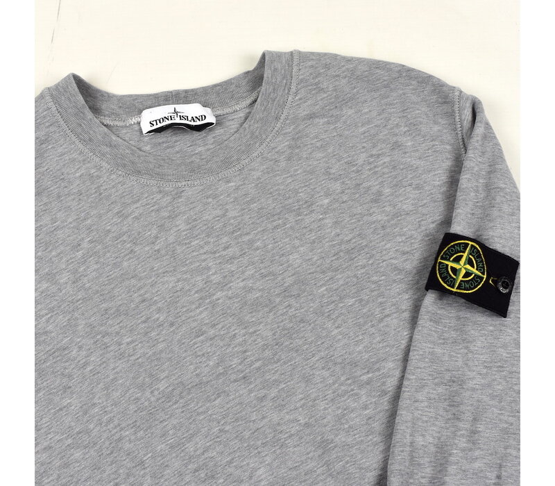 Stone Island grey cotton crew neck sweatshirt XL