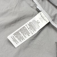 C.P. Company grey chrome-r mille miglia goggle hood overshirt jacket