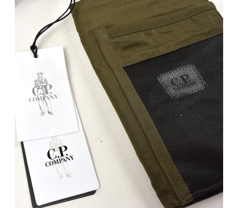 C.P. Company gd nylon b utility pouch Ivy Green